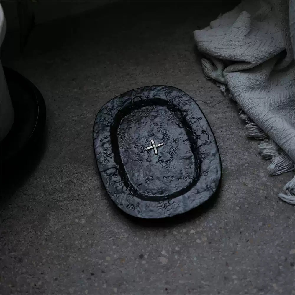 Split - Silver Cross Decorative Tray