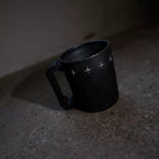Stitched - Silver Cross Ceramic Mug