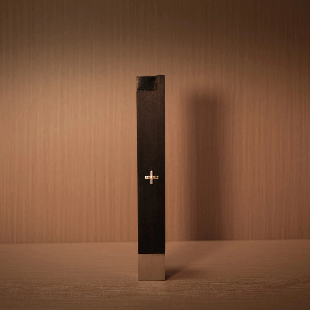 Still Life - Upright Solid Wood Single Stem Vase